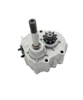 Heavy Duty Reverse Gearbox Transmission For Go Karts With 30 Series Torque Converter built tough assembly with mounting points and gear.