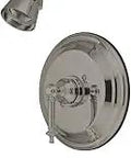 Templeton Tub And Shower Faucet Built To Last With Solid Brass Construction Brushed Nickel Finish Wall Mount Design Temperature Balance Valve