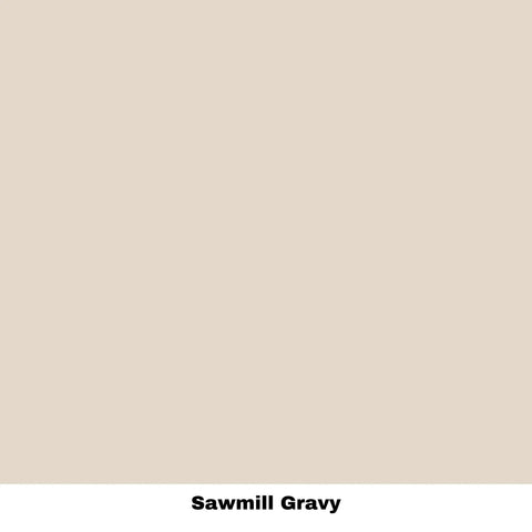 Sawmill Gravy Chalk Mineral Furniture Paint 32oz Matte Beige Finish For Diy Projects And Upcycling color swatch