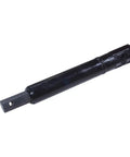Auger Extension Attachment 24 Inch, 46 Lb Solid Steel Build for 2 Inch Hex Drive Augers, black steel extension piece