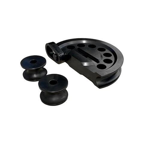 Three and 2.38 inch dies for Heavy Duty Programmable Electric Hydraulic Tube And Pipe Bender Featuring Programmable Logic Controller.