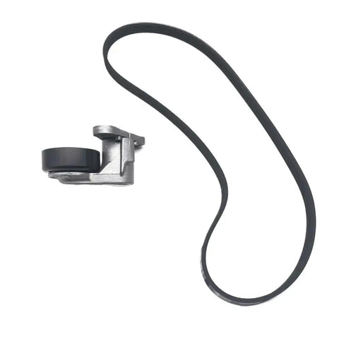 Heavy Duty Serpentine Drive Belt Tensioner Kit Fits Chevy Silverado And Express 1999 To 2008 Including 48L 53L 57L 60L 62L Engines; belt and tensioner