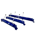 Beefed Up Sheet Metal Brake Bender Tool For 20 Gauge Steel And 14 Gauge Aluminum, 48 Inch Makes 90 Degree Bends, dual handle design