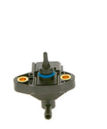 OEM Fuel Pressure Sensor Replacement For Ford And Lincoln Vehicles With Original Equipment Quality And Fast Response Plug And Play Design For E Series Vans Escape Expedition Explorer F Series Trucks Focus Fusion Mustang Mazda Mercury black plastic sensor front view