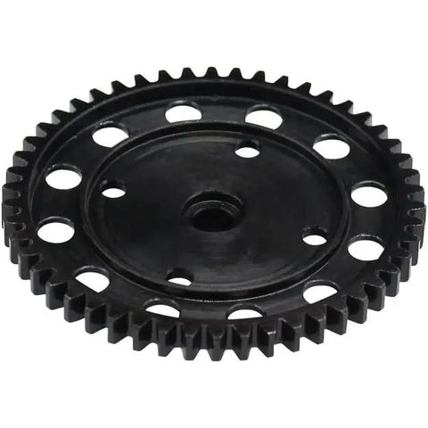 AON50T Hardened Steel Mod 1 Spur Gear For Arrma One Eighth Scale 4x4 RC Cars 52mm Diameter Black Oxide Finish Laser Etched