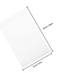 White EPE Foam Cushion Pouches 200 Pack For Shipping And Packing Lightweight With High Shock Absorption Foam Bags dimensions