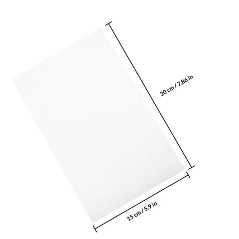 White EPE Foam Cushion Pouches 200 Pack For Shipping And Packing Lightweight With High Shock Absorption Foam Bags dimensions
