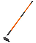 Beefy Heavy Duty Garden Hoe With 58 Inch Fiberglass Handle Long Reach Weeding Hoe 6.3 Inch Wide Blade High Carbon Steel
