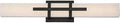 Dope Contemporary Modern One Light Vanity Fixture in Bronze Dark Finish from Grill Collection, aged bronze sleek bathroom light