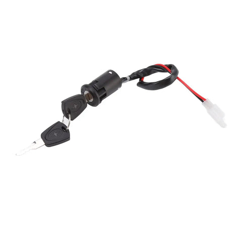 36V 500W Motor Controller With Throttle Grip For Electric Scooters, Tricycles, And Bikes DC power lock with 2 keys