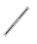 Top Tier Rose Red Guide Type Pneumatic Rodless Cylinder And Straight Stroke Actuator top view showing precision linear track design.