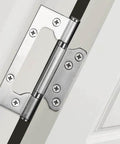 Heavy Duty 4 Inch Stainless Steel Door Hinges Set 3 Pack Bearing Square Angle Hinges For Wooden Doors Indoor Hardware 304
