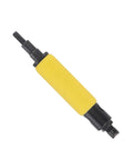 Electric Drill Rivet Removal Tool Kit For 1/8 To 1/4 Inch Blind Rivets Alloy Steel Yellow Body Pro Grade Precision Extraction