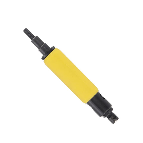 Electric Drill Rivet Removal Tool Kit For 1/8 To 1/4 Inch Blind Rivets Alloy Steel Yellow Body Pro Grade Precision Extraction