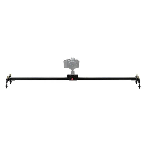 Heavy Duty Video Slider Stabilizer For DSLR Cameras With Ball Bearing Slide System Linear Rail Track horizontal view