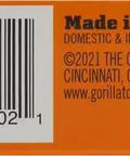 Heavy Duty Waterproof Polyurethane Wood Glue and Multi-Purpose Strong Adhesive that Bonds Wood Metal Stone Glass and More Like Crazy while Expanding to Fill Gaps in 2 Ounce Container barcode and brand detail.