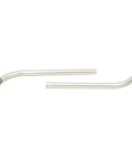 56 Inch Aluminum Vacuum Wand Attachment 2 Piece 2 Bend Design With Button Lock Lightweight Durable For Heavy Duty Commercial Vacuums And Cleaning Systems Pro Grade