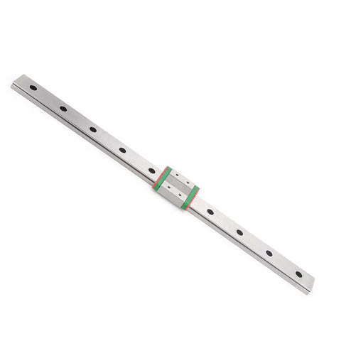Heavy Duty Stainless Steel Linear Guide Rail Block MGW12C with two row ball circulation for automated machinery.