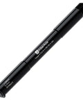 Thru Axle 15mm X 110mm For RockShox Forks Aluminum Alloy Hub Adapter, black, showing threads and markings, lightweight design.