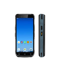 Boss Level 6 Inch Android 12 Handheld Barcode Scanner Rugged Portable PC With 4G LTE And WiFi showing front and side view.