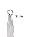 3-piece set of 11 Inch Hose Gripper Pliers with round jaws for 5/16, 1/2, 3/4 inch hoses