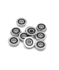10 Pack Deep Groove Ball Bearings 10x19x5mm With Double Rubber Seals 2RS Sealed Bearings For Motors And Machinery Gearheads And DIY