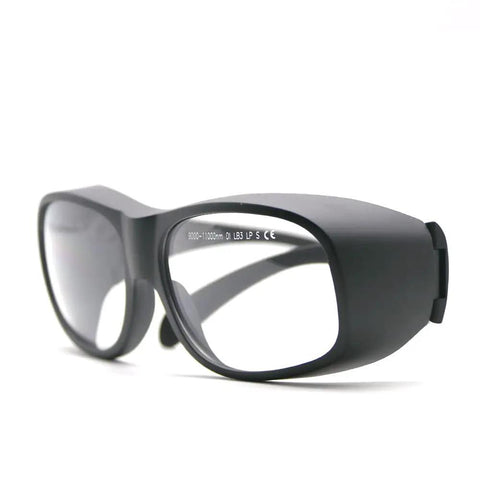 Top Tier Curved CO2 Laser Safety Glasses Packing Knockout 10600NM OD6 Shielding And Tight 90PCT VLT Clarity Built For Tech Crew Who Want Legit Prescript Ready Eye Rig During Peeling Grinds And Clinic Hustles