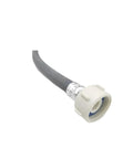 Grey Explosion Proof Water Inlet Hose For Garden And Washing Machines Heavy Duty Three Quarters Inch Connector