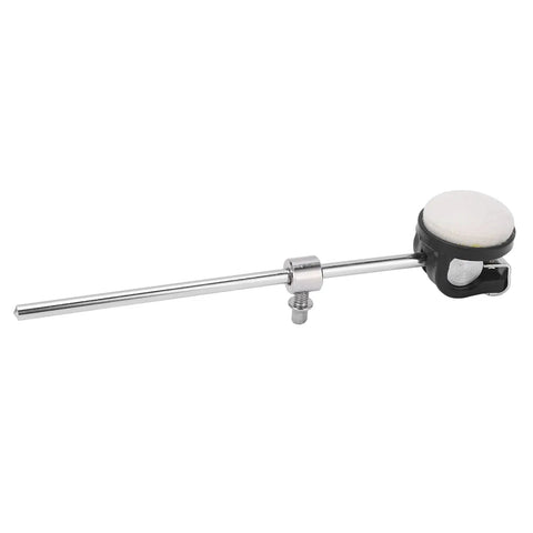 Essential Bass Drum Pedal Hammer Beater With Felt Head And Metal Handle, Smart Adjustment Knob Replacement Part For Professional Percussion Gear That Keeps Your Beat Tight And Smooth In Every Gig. bass drum pedal beater with felt head and metal shaft