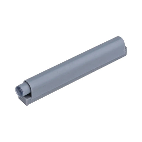 Push To Open Cabinet Latch Set Heavy Duty Touch Latch for Doors and Drawers with No Drill Installation, gray, close-up view
