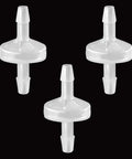 One Way Check Valve 5/32 Inch Hose Barb No Backflow Ozone Resistant Plastic Valve For Water Fuel Oil Air Gas Systems Pack Of 3