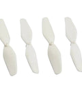 4 Pack White Propellers For RC Quadcopters CW CCW Suitable For X22 X22W Drones Lightweight PP Replacement Prop Set