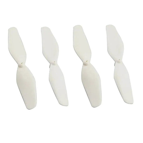 4 Pack White Propellers For RC Quadcopters CW CCW Suitable For X22 X22W Drones Lightweight PP Replacement Prop Set