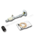 Swing Arm Fuel Level Sender With Adjustable 73 Ohms To 10 Ohms Range, 5 To 27 Inch Tank Depth, 5 Hole Mount Pattern, Durable Steel And Plastic Build, Includes Gasket Kit And Install Guide, Ride Ready For Cars And Trucks with gasket and hardware