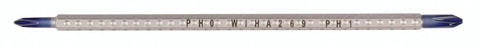 Close-up of pro-grade double-ended blade from ESD Safe Drive Loc IV 12 Piece Blade Set showing Phillips tips and metal texture.