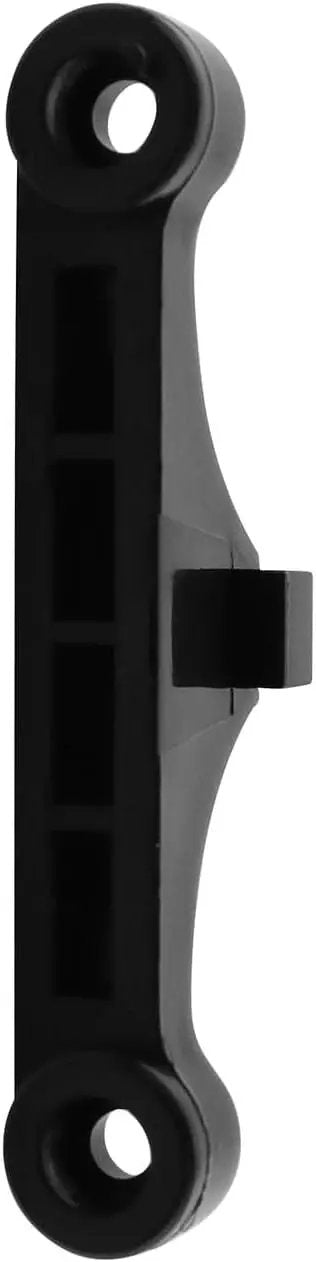 Side view of AM5 CPU Cooler Mounting Bracket Kit With Screws Four Pack for Ryzen 7000 showing black aluminum finish