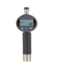 Rugged Long Leg Rubber Hardness Tester For Industrial Shops Type D Shore Calibrated Gauge with digital display and sturdy design.