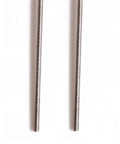 Two 250mm M8-1.25 stainless steel fully threaded rods with right-hand threads, pack of 2