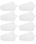 Aramox Silicone Plug Kit: 20 High Temp Heat Resistant Conical Stoppers For Electroplating And Powder Coating Tasks With Excellent Sealing Performance And Durable Construction. White silicone plugs, 20 pack