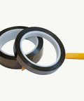 Two rolls of Kapton Polyimide Film Tape 2 Mil Thick For PCB Solder Wave Protection Amber Transparent 2 Inch By 36 Yards