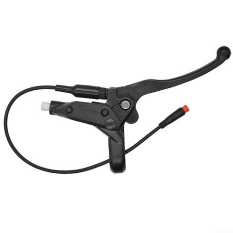 Aluminum Alloy Hydraulic Brake Levers for Electric Bikes and E Scooters with Mineral Oil System Waterproof 2 Pin Connector