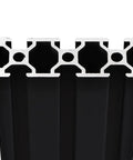 2060 T Slot Aluminum Extrusion Profile 59 Inch Black Anodized Linear Rail For 3D Printer Parts And CNC DIY Frames European Standard High Strength Aluminum Rails For Pro Grade Precision Builds, cross-section view