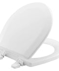 Marine Size Toilet Seat for Boats and RVs Small Compact Wood Toilet Seat in White Built To Last And Tough As Nails For Daily Use
