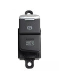 Plug And Play Parking Brake Actuator Electric Control Switch Button For 2017 To 2021 Models shows front view with AUTO HOLD feature.