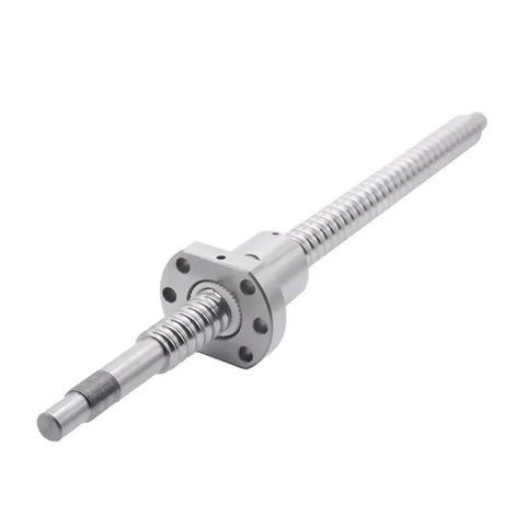 1204 Ball Screw Linear Motion Kit With Single Ball Nut For Parts BK BF10 End Machined 570mm With Nut C7 Roller Ballscrew 300 500 550mm Options Ready To Install Built To Last, angled view