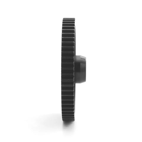 Side view of Beefed Up 61T 0.8M Hardened Steel Spur Gear for Arrma 1 By 10 Gorgon 4x2 Mega Monster Truck RC Car.