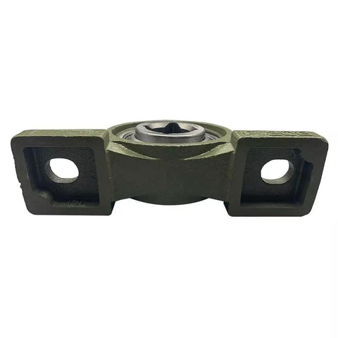 Heavy Duty Disc Pillow Block Bearing 1-1/8 Inch Bore Replacement For Tufline TPBT60 SpinCo GW208PPB5-P with shielded housing