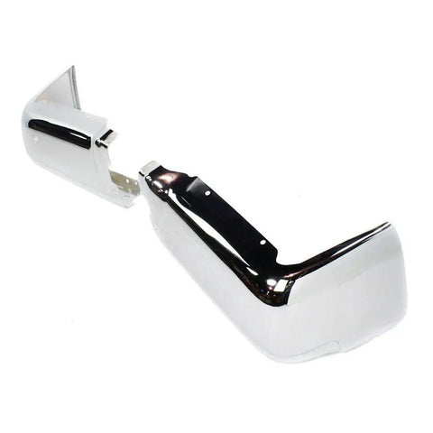 Upgrade Your Ride With Premium Steel Rear Bumper End Caps For Ford F150 2009-2014 Chrome Finish Left And Right Side Fitment Includes FX4 Lariat Platinum STX XL XLT SVT Raptor Limited Models Perfect Upgrade! chrome steel rear bumper end caps pair