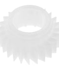 Washing Machine Clutch Replacement Plastic Gear Part With Ratchet For Washer Durable Plastic Material Easy Diy Install Smooth Operation Home Washer Repair Kit white plastic gear
