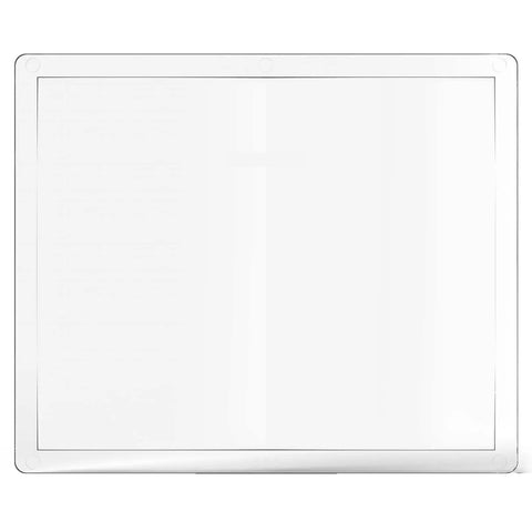 Top Shelf 2.0 Magnification Welding Lens Slick Cheater Plate, 3.54 x 4.25 inches, clear polycarbonate material for standard helmets.
